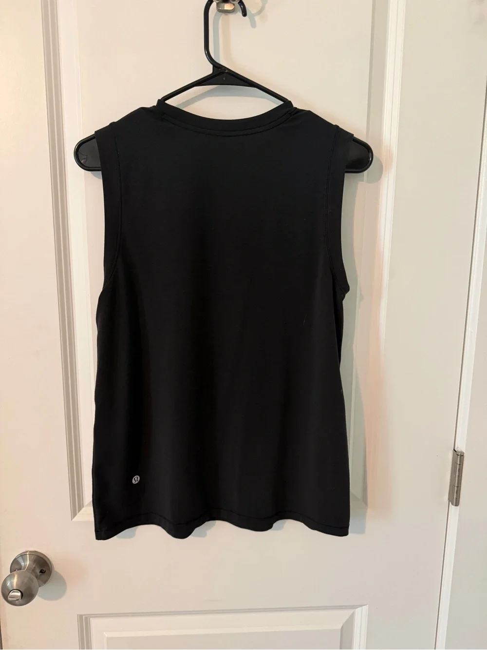 Black Lululemon muscle tank